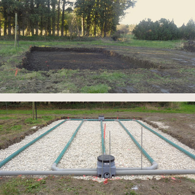 assainissement-Installation de canalisations